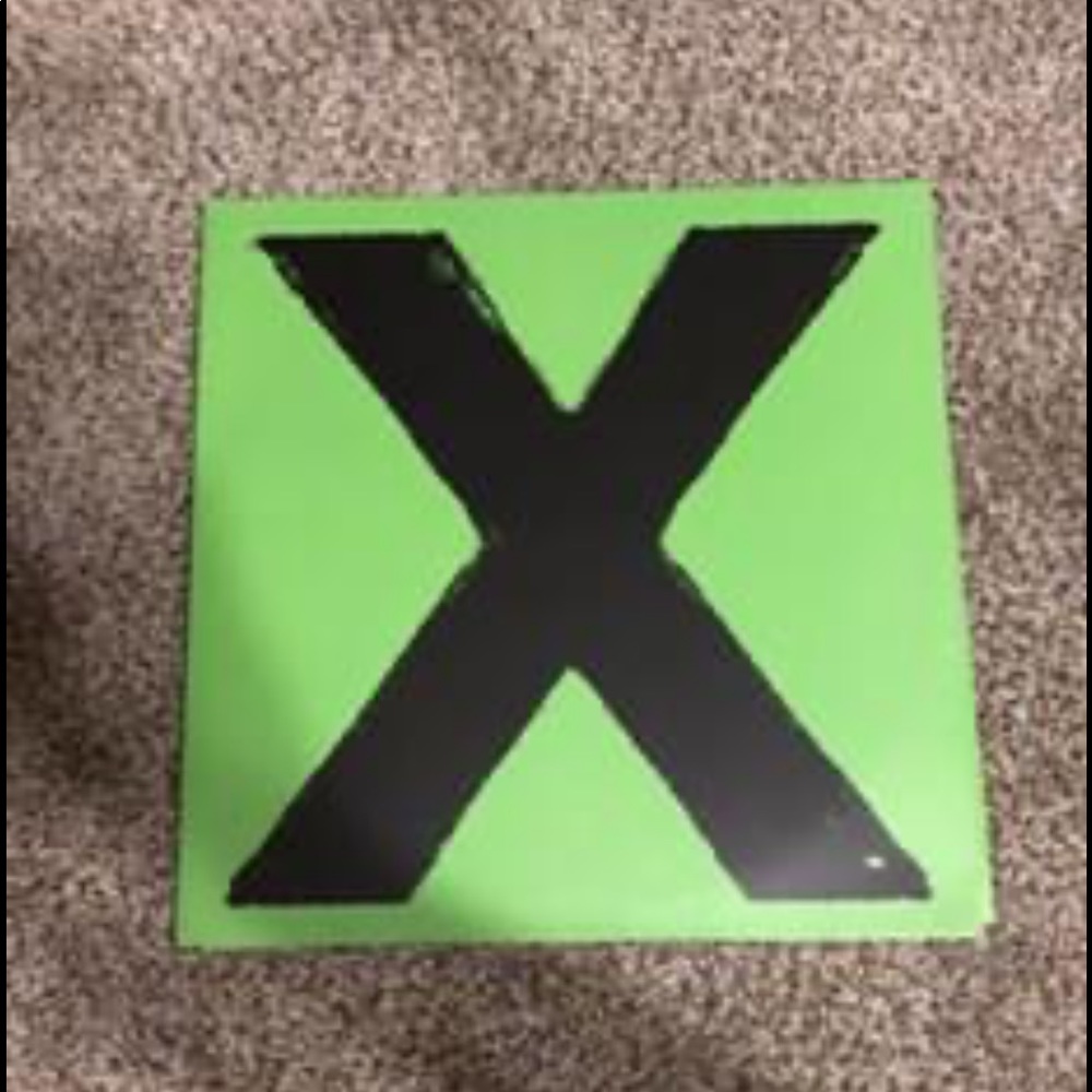 Ed Sheeran X Vinyl Record